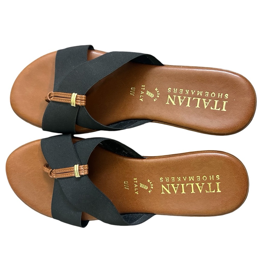 Classic Italian Wedge Sandals